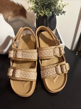 Dolce Vita Tan Strappy Sandals